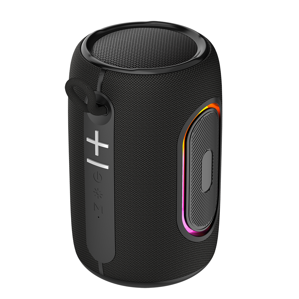 BS01 (1) BS01 Outdoor Portable Small Wireless Speaker with RGB Ambient Light