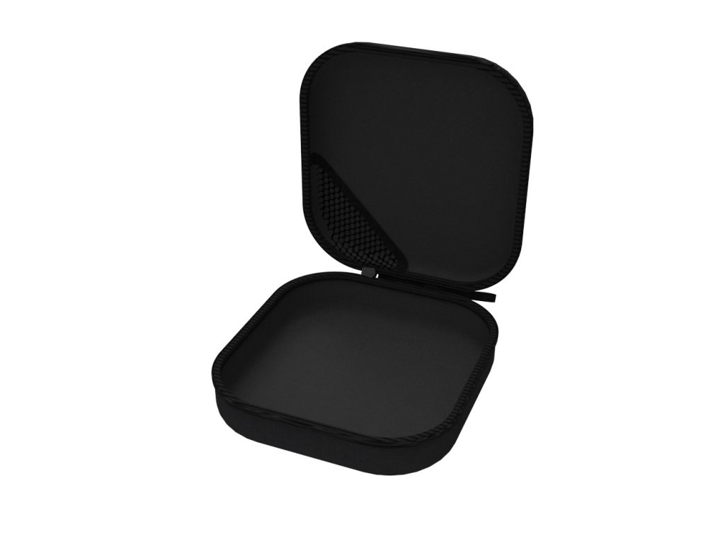 C1 (3) C1 Universal Slim Design Hard Shell Portable Headphone Carrying Bag Headset Storage Case Portable Travel Organizer Bag