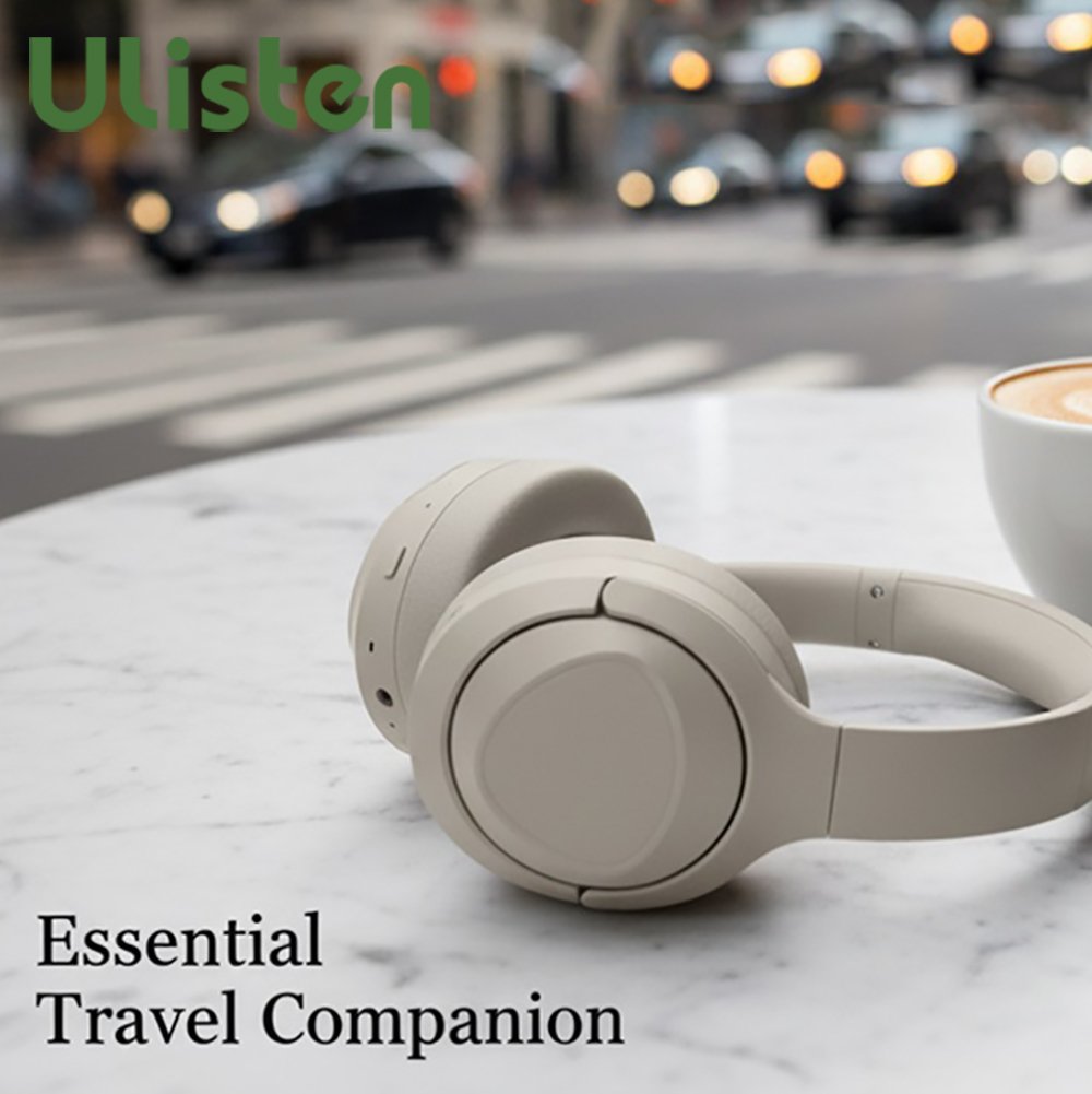 P8s – kabellose Over-Ear-Kopfhörer mit hybrider aktiver Geräuschunterdrückung und Mikrofon