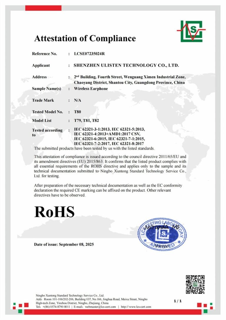 RoHS-Zertifikat (2)